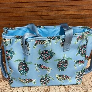 Vera Bradley Everything Organizer SEA TURTLES NWT